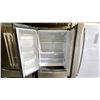 Image 2 : GE STAINLESS STEEL 36" W BOTTOM FREEZER FRENCH DOOR REFRIGERATOR - *WORKING CONDITION UNKNOWN*