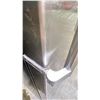 Image 3 : GALANZ STAINLESS STEEL 28.5" W SWING DOOR CONVERTIBLE FRIDGE/FREEZER - *BOTTOM OF HANDLE IS BROKEN*