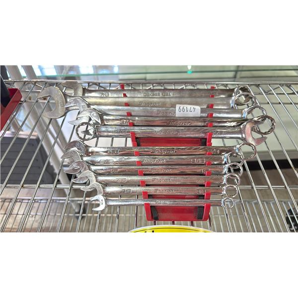 SNAP ON COMBINATION WRENCH SET *SOME MISSING*