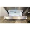 Image 3 : HISENSE STAINLESS STEEL 36" WIDE BOTTOM FREEZER FRENCH DOOR REFRIGERATOR