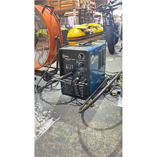 MILLER MILLERMATIC 130 XP WIRE WELDER WITH HOSE & GAUGES