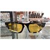 Image 2 : PRADA PR A06S 16O10C SUNGLASSES WITH YELLOW LENSES