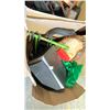 Image 3 : PALLET OF ASSORTED ITEMS INCLUDING: HITACHI CIRCULAR SAW, SPEAKERS, ELIMINATOR POWER BOX & MORE