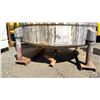 Image 3 : LARGE METAL MIXING TANK APPROX 590 LBS 48" X 49" X 47"