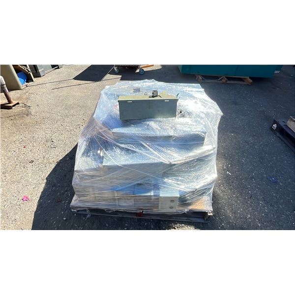 PALLET OF ASSORTED ELECTRICAL FUSE BOXES