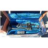 Image 3 : PALLET OF ASSORTED ITEMS INCLUDING; SUBWOOFER, TURNTABLE, TRUMPET & MORE