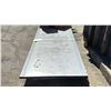 Image 2 : INDUSTRIAL HEAVY DUTY METAL PANEL ON SKID - 89" X 42"