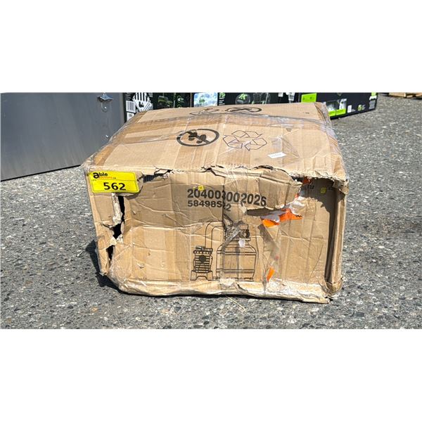 BESTWAY 58498S22 SAND FILTER POOL PUMP *MAY BE MISSING PCS, WORKING CONDITION UNKNOWN*