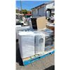 Image 2 : PALLET OF ASSORTED AIR CONDITIONERS & DAMAGED ENTERTAINMENT CONSOLE (UNKNOWN WORKING CONDITION  MAY