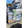 Image 2 : PALLET OF ASSORTED ITEMS INCLUDING; AIR MATTRESS, MONITOR, AIR FRYER & MORE (UNKNOWN WORKING