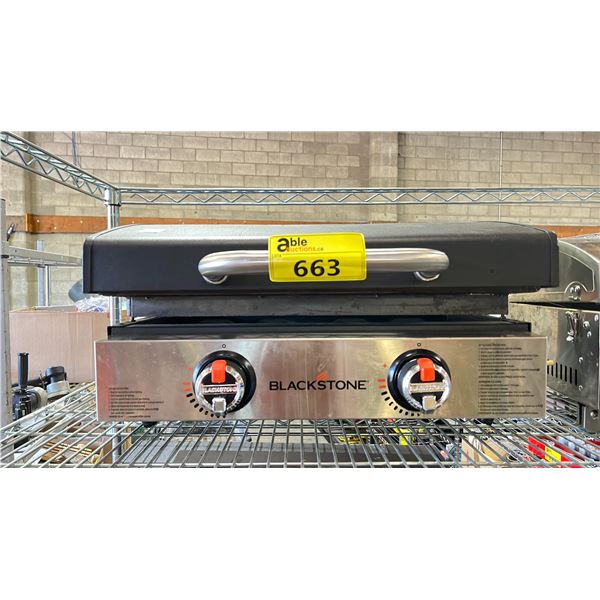 BLACKSTONE 22" TABLETOP PROPANE GRILL - *WORKING CONDITION UNKNOWN*