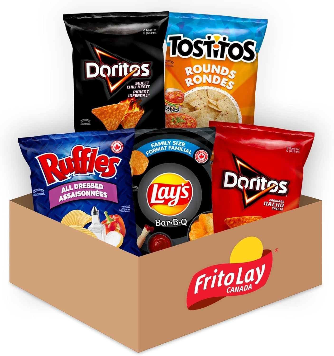 Frito-Lay Fan Favourites Snack Box Variety Pack 5 Count