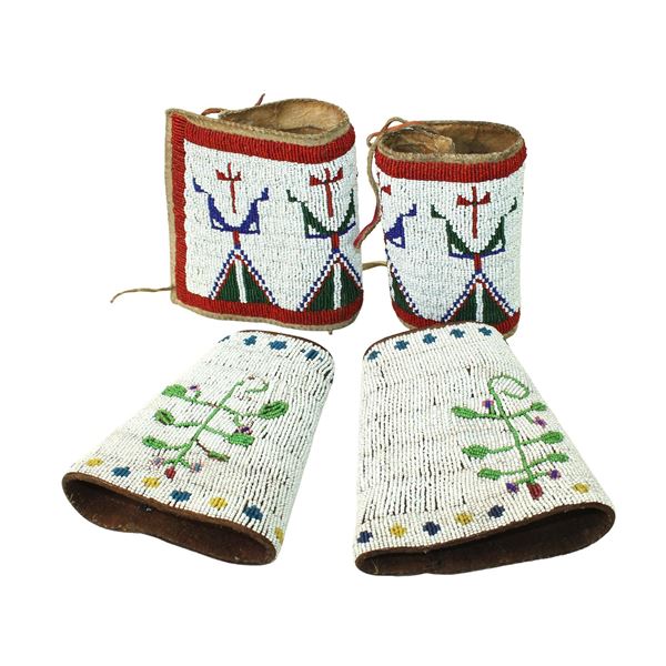 Grouping of Beaded Cuffs