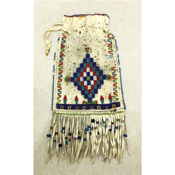 Apache Indian Beaded Bag