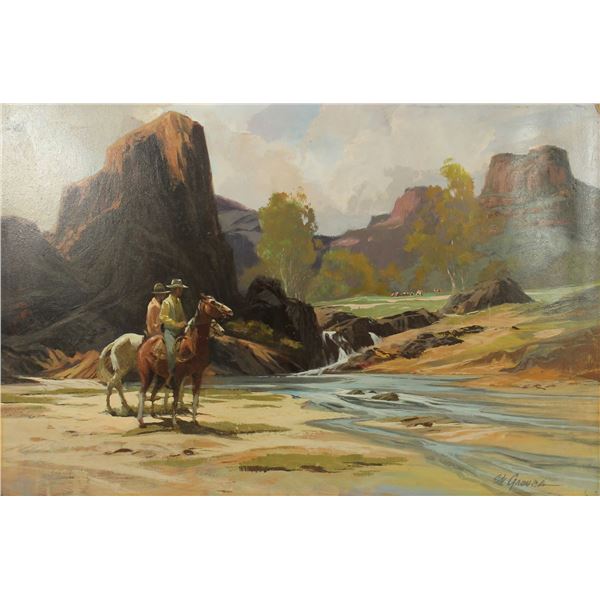 Ed Groves Oil Painting