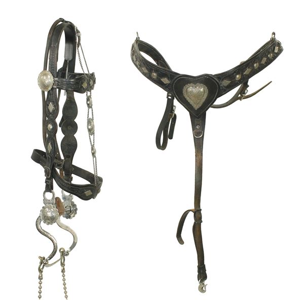 Porter Silver Bridle Set