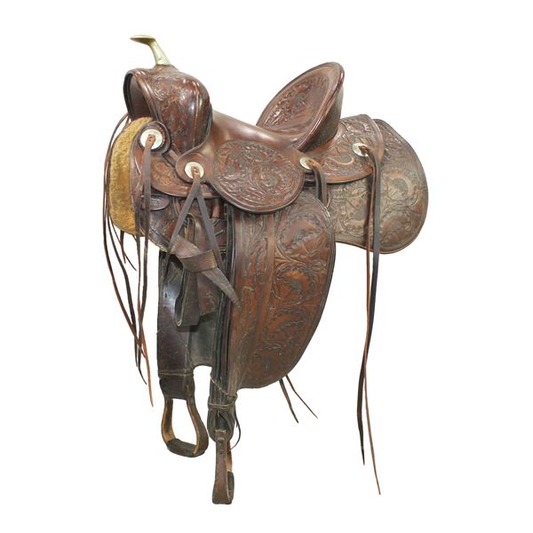 R.T. Frazier Highback Saddle