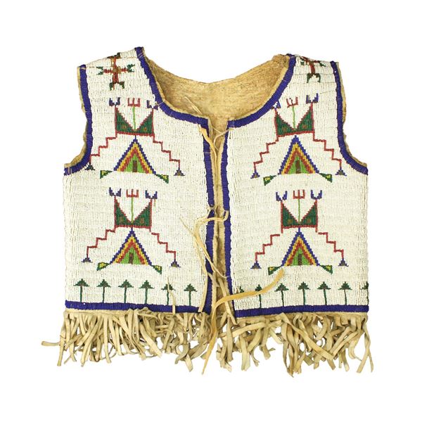 Child's Beaded Vest