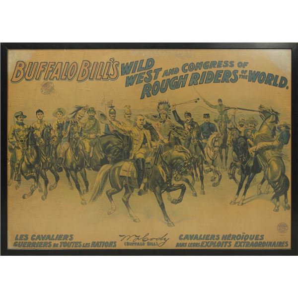 Buffalo Bill's Wild West Show Poster