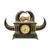 Image 1 : Outstanding Horn Mantle Clock