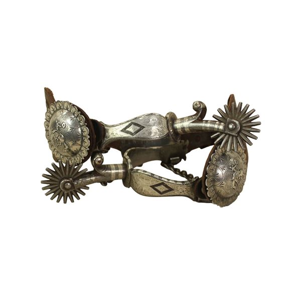 Buerman Silver Spurs