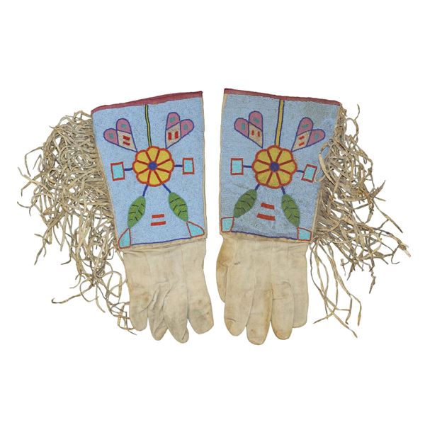 Plateau Beaded Gauntlets