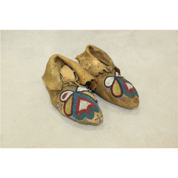 Youth Beaded Mocassins