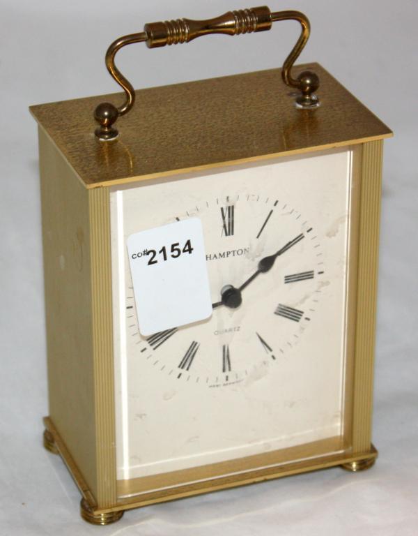 Hampton Quartz Clock Made in West Germany