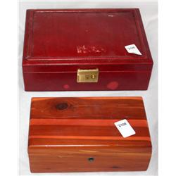 2 Small Boxes