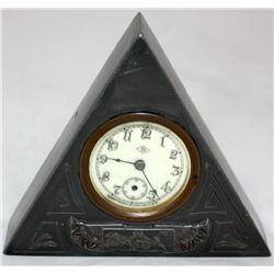 Vintage Waterbury Triangle Clock