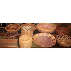 Lot of Baskets & Collectible Box