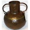 Image 1 : 1800's Hand Wrought Solid Copper Double Handle Pot