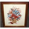 Image 1 : Framed Stitch Art