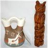 Image 1 : 2 Pc. Lot-- Native American Collectibles