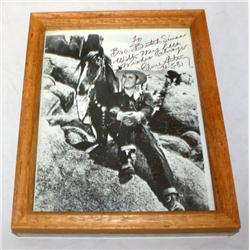 Autographed Gene Autry Photo 9 x 11