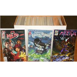 Box of Collectible Comic Books