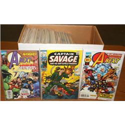 Box of Collectible Comic Books
