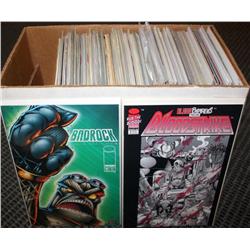 Box of Collectible Comic Books