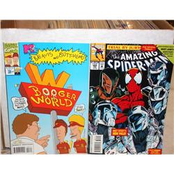 Box of Collectible Comic Books