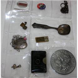 Page of 10 pc. Vintage Collectibles
