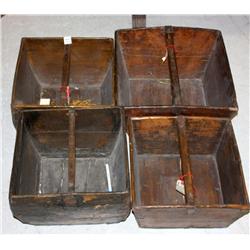 Antique Chinese Rice Buckets