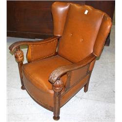 Brown Leather Chair