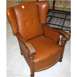 Brown Leather Chair