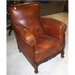 Brown Leather Chair