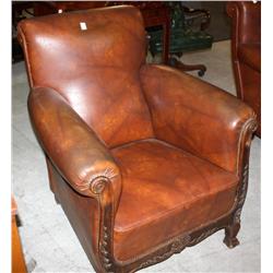 Brown Leather Chair