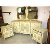 Image 1 : Vintage Style Dresser and 2 Night Stands