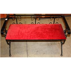 Small Cushioned Bench