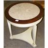 Image 1 : Round Stone End Table