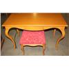 Image 1 : Table w/ Power Cord and Stool