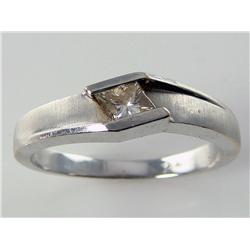 VVS 1 F Color Princess Cut Engagement Ring